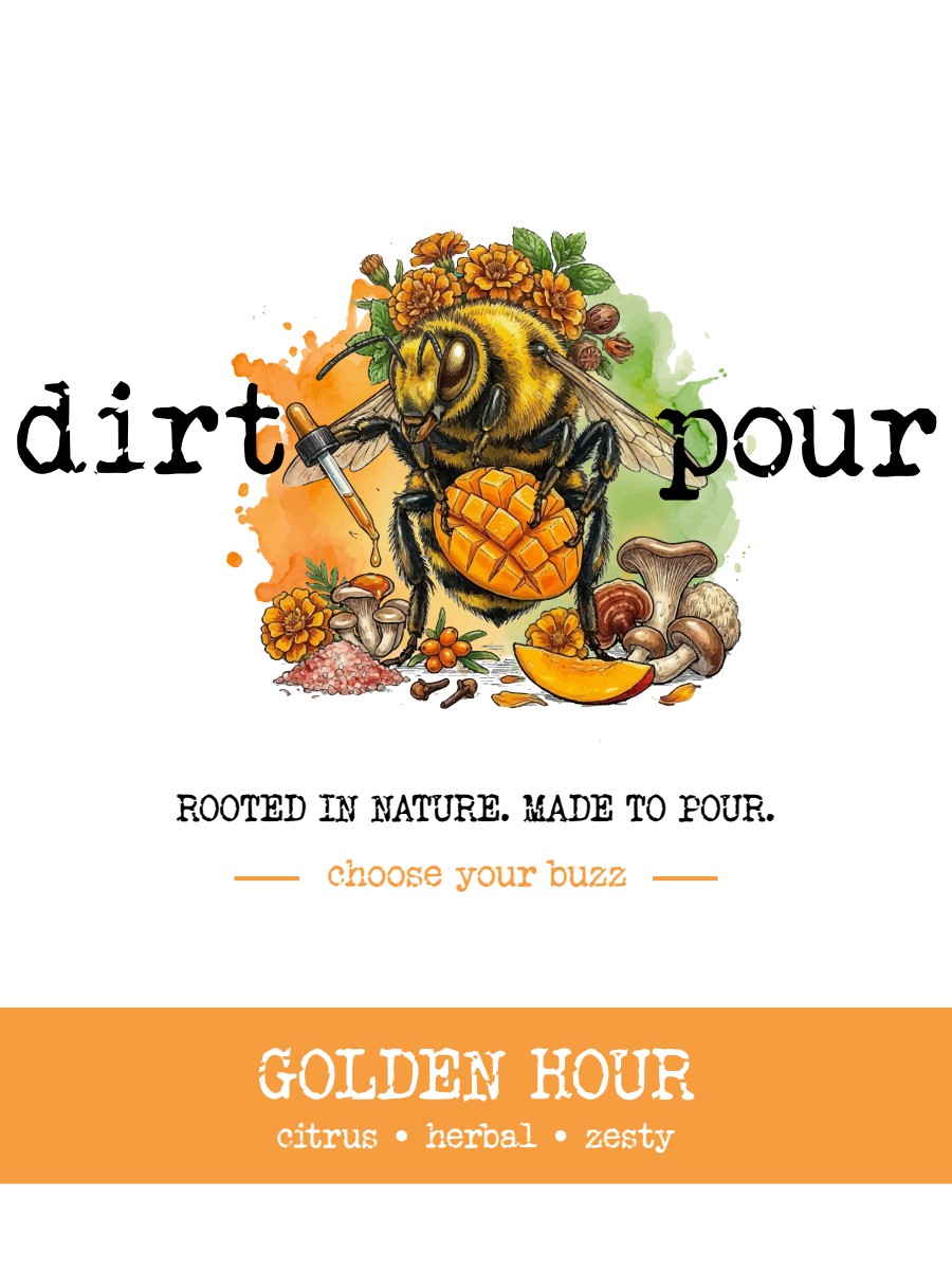 Golden Hour bottle label